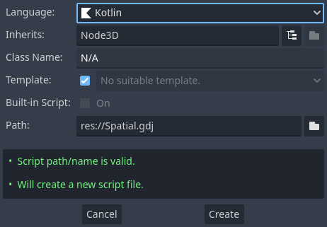 Attach Node Script